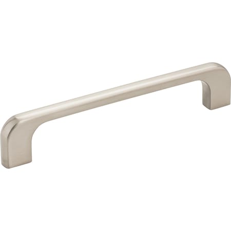 Jeffrey Alexander 128 mm Center-to-Center Satin Nickel Alvar Cabinet Pull 264-128SN